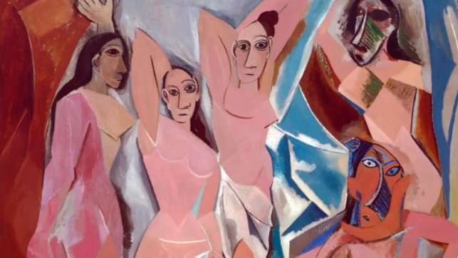 Pablo Picasso y Las señoritas de Aviñón