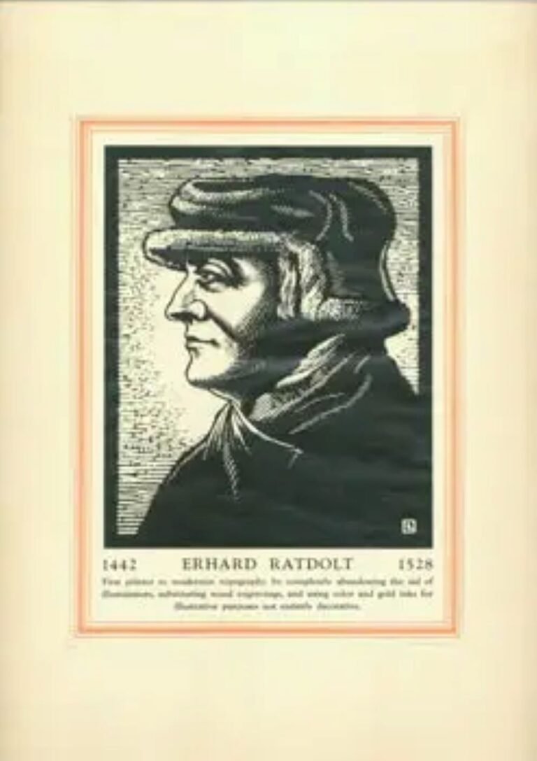 Erhard Ratdolt (1442-1528) 